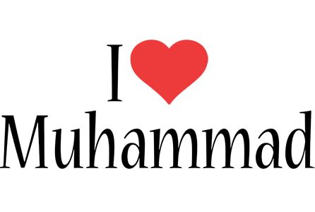 Muhammad Logo | Name Logo Generator - I Love, Love Heart, Boots, Friday, Jungle Style