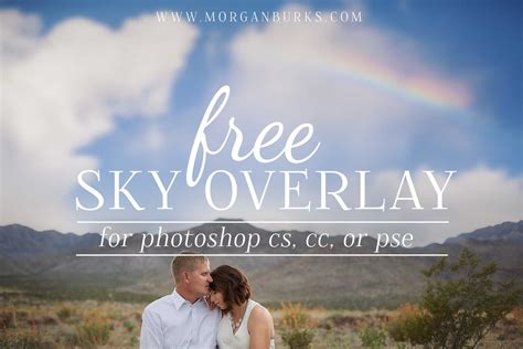 Free Sky Overlay for Photoshop and Elements - Morgan Burks