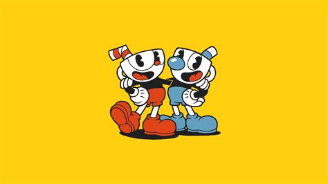two red and blue robot costume wallpaper Cuphead (Video Game) video games #4K #wallpaper # ...