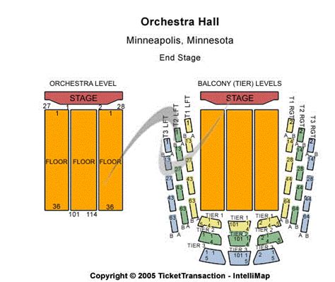 Orchestra Hall - Mn Seating Chart | Orchestra Hall - Mn Event Tickets ...