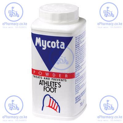 MYCOTA POWDER | SMELLY FEET | ATHLETE'S FOOT - 70gm - ePharmacy Kenya