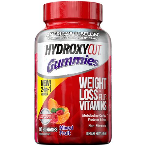 Gummies All-In-One Weight Loss Supplements Plus Multivitamins, 16 Vitamins & Minerals, 99% ...