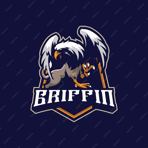 Premium Vector | Griffin mascot logo design vector with modern illustration concept style for ...