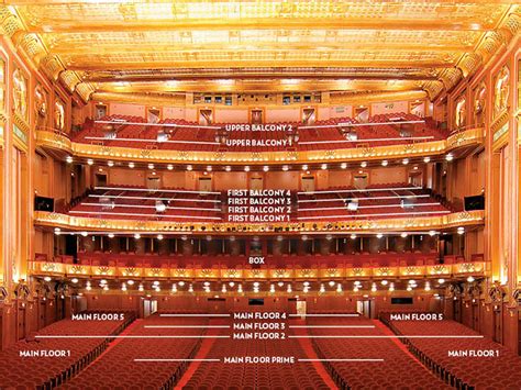 Lyric Opera Seating Chart Chicago