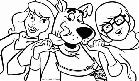 Printable Scooby Doo Coloring Pages For Kids | Cool2bKids | Scooby doo ...