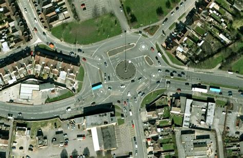 This insane giant traffic roundabout in England will make your head spin