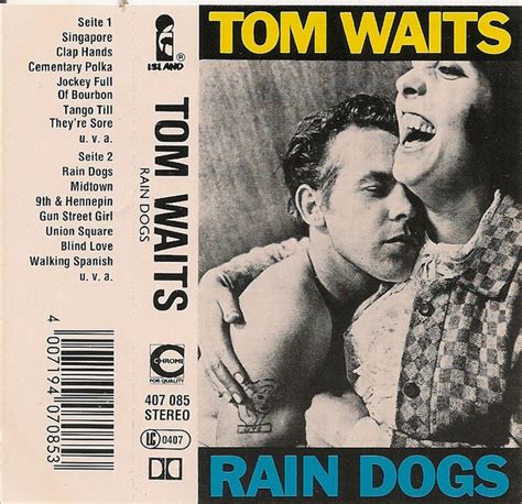 Tom Waits - Rain Dogs (1985, Cassette) | Discogs