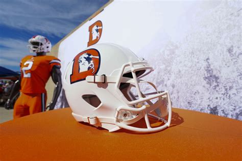 Denver Broncos Debut New Helmet, Announce Uniform Schedule