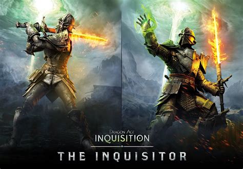 New Dragon Age: Inquisition Artwork Shows Female & Male Inquisitor ...