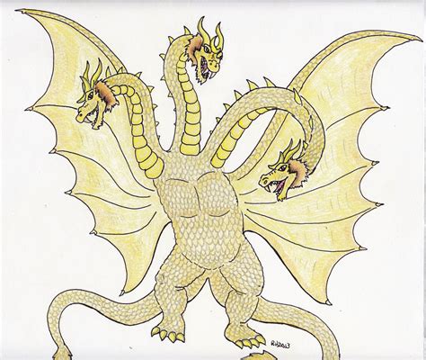 King Ghidorah by Kaijugame on DeviantArt