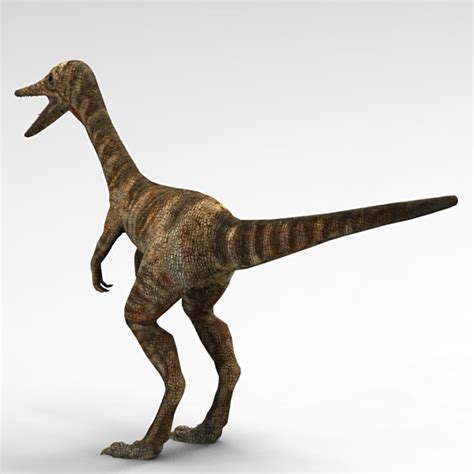 compsognathus 3d max