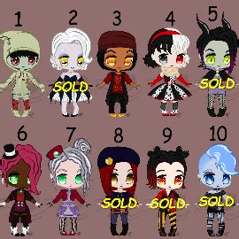 $1 Chibi Adopts by Spiderberry on Newgrounds