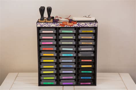 [Tutorial] DIY Ink Pad Storage – Graphic 45 Papers