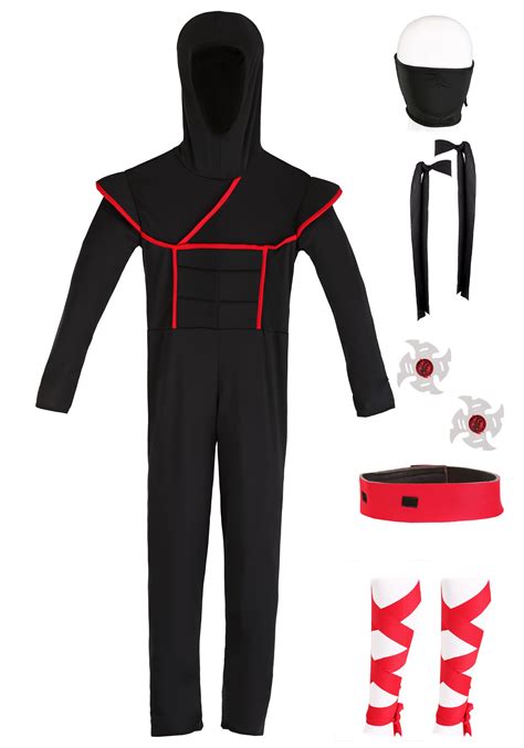 Stealth Ninja Kids Costume