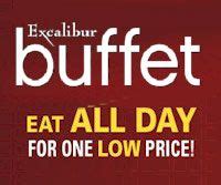 Roundtable Buffet Excalibur Discount Coupons … | Las vegas coupons, Las vegas buffet coupons ...