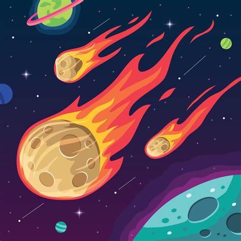 Meteorite Vector Art, Icons, and Graphics for Free Download