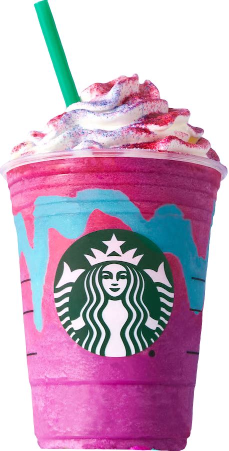 Download Coffee Frappuccino Drink Latte Starbucks Unicorn HQ PNG Image in different resolution ...