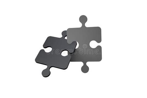 Two Jigsaw Puzzle Pieces White Stock Illustrations – 656 Two Jigsaw Puzzle Pieces White Stock ...