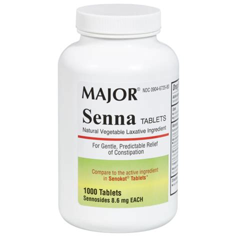 SENNA LAXATIVE TABS