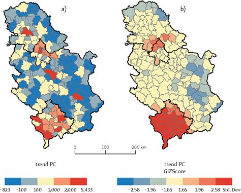 Figure 5 from Spatial patterns of recent demographic trends in Serbia ...