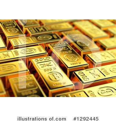 Gold Bar Clipart #79705 - Illustration by Snowy