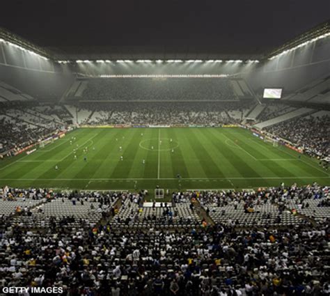 Sao Paulo World Cup Stadium Holds Test Event; Roof Completion Not Expected