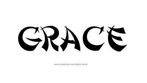 Grace Wrist Tattoo Designs Tattoo design name grace | Tattoo designs, Faith tattoo, Name tattoos