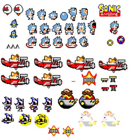 Sonic Sprite Sheet Pixel Art - vrogue.co