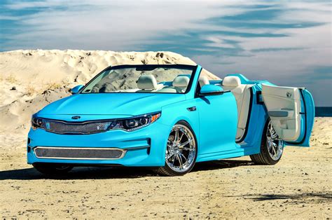 Convertible 2016 Kia Optima Concept Heads to SEMA