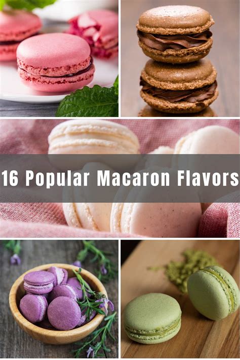 16 Popular Macaron Flavors (Best French Macaron and Filling Recipes ...