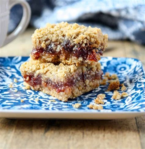 Cranberry Date Squares Recipe | The Food Blog