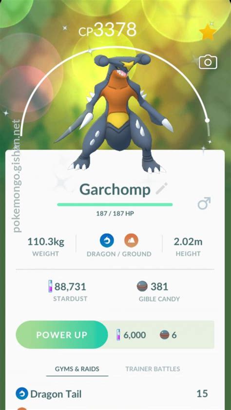 Garchomp - Pokemon Go