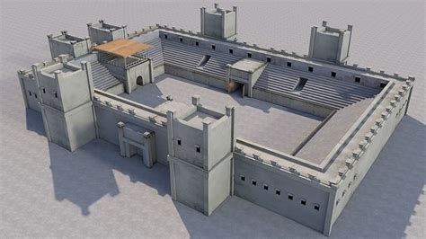 Ancient Gladiator Arena 3D model | CGTrader