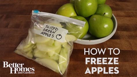 How to Freeze Apples | Freezing apples, Apple, Making apple pie