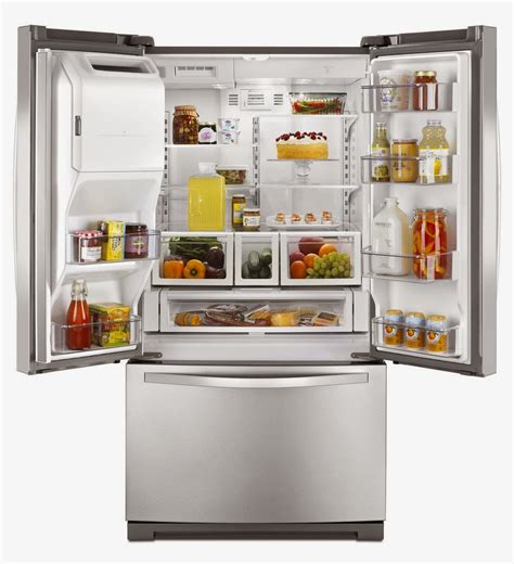 Whirlpool Refrigerator Brand: Stainless Steel WRF736SDAM Refrigerator