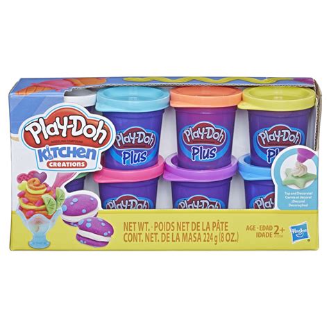 Play-Doh Kitchen Creations Play-Doh Plus 8-Pack for Decorating | Walmart Canada