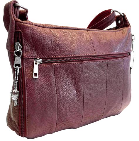 Concealed Carry Genuine Leather Crossbody Purse – ccwbags.com