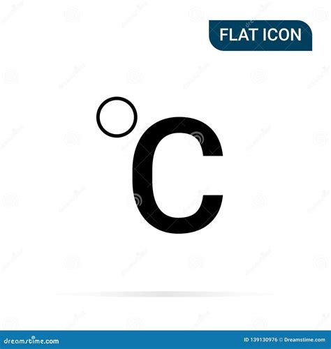 Celsius icon stock vector. Illustration of nature, measurement - 139130976