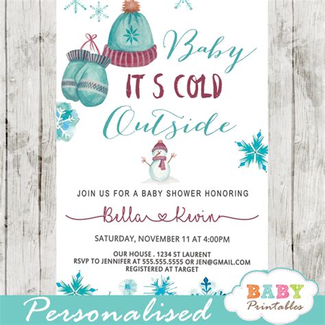 Snowman Baby Shower Invitations - Snowman Baby Shower Invitation Little Man Winter Baby Shower ...