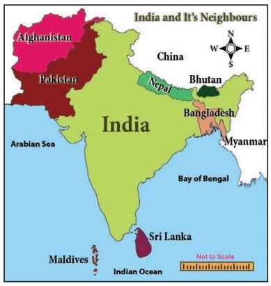 A Comprehensive Look At India’s Neighbors: Understanding The Map And ...