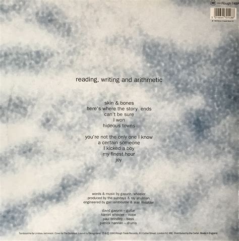 THE SUNDAYS / Reading, Writing And Arithmetic (picture)(stereo) | vinyl Museum | MUUSEO 839765