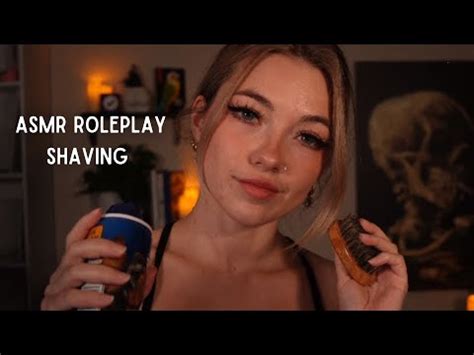 ASMR Shaving [Roleplay] - YouTube