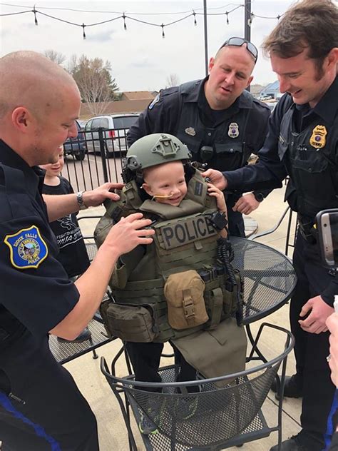 Sioux Falls 4-Year-Old Named Honorary SWAT Member