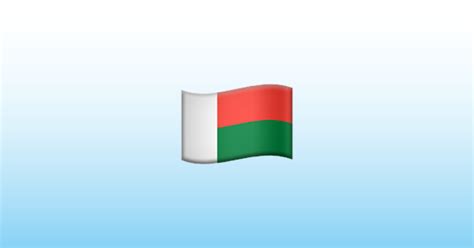 Drapeau: Madagascar Emoji 🇲🇬