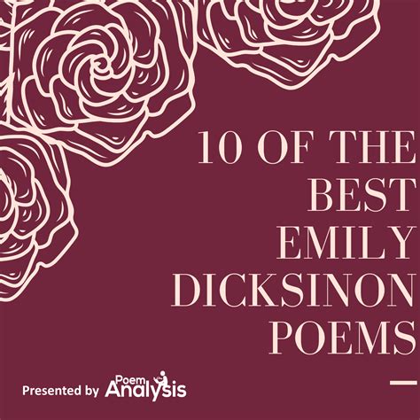 10 of the Best Emily Dickinson Poems Poet Lovers Must Read