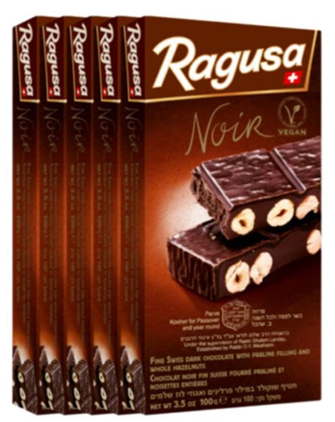 Ragusa Noir Swiss Chocolate Bars 5-pack - Etsy