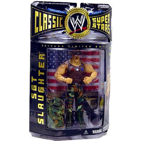 All American Sgt Slaughter Action Figure WWE Wrestling - Walmart.com - Walmart.com