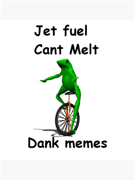 "dat boi dank memes" Poster by Deathrax | Redbubble