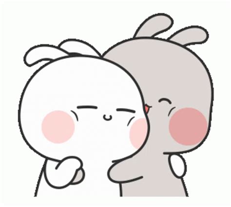 Anh Thien Be Heo Chuppy Bunny GIF - AnhThienBeHeo ChuppyBunny Hug - Discover & Share GIFs