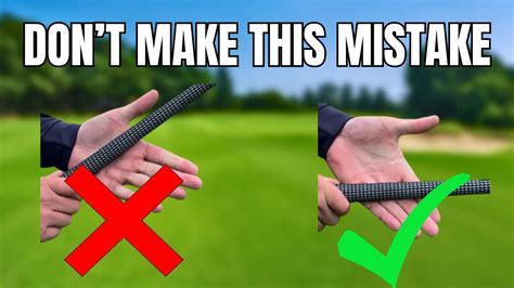 How To GRIP The Golf Club for Beginners! - YouTube